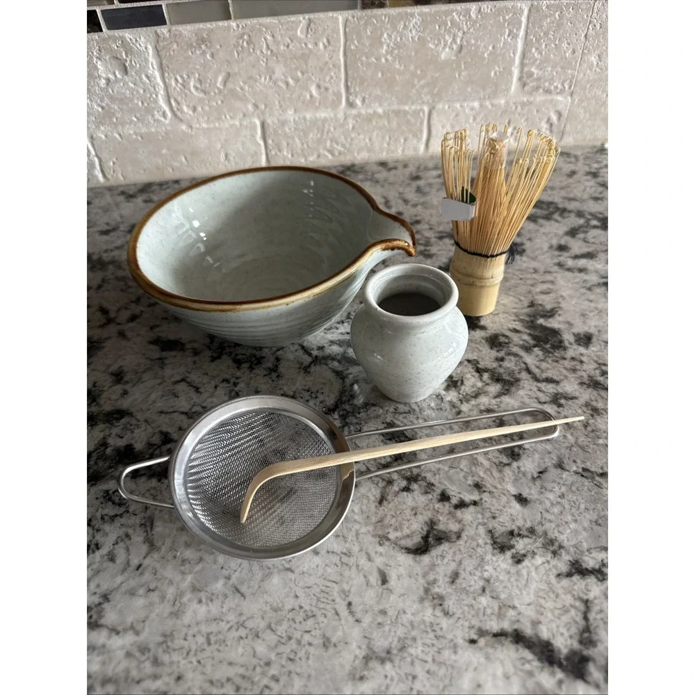 NEW Matcha Whisk Set Bamboo